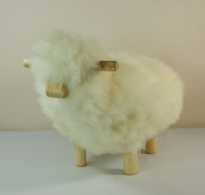 Mouton Déco - H 30cm -  écru